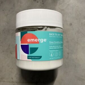 Emerge Back to Life Hair Mask Deep Conditioning & Revive with Almond Milk 15 Oz.